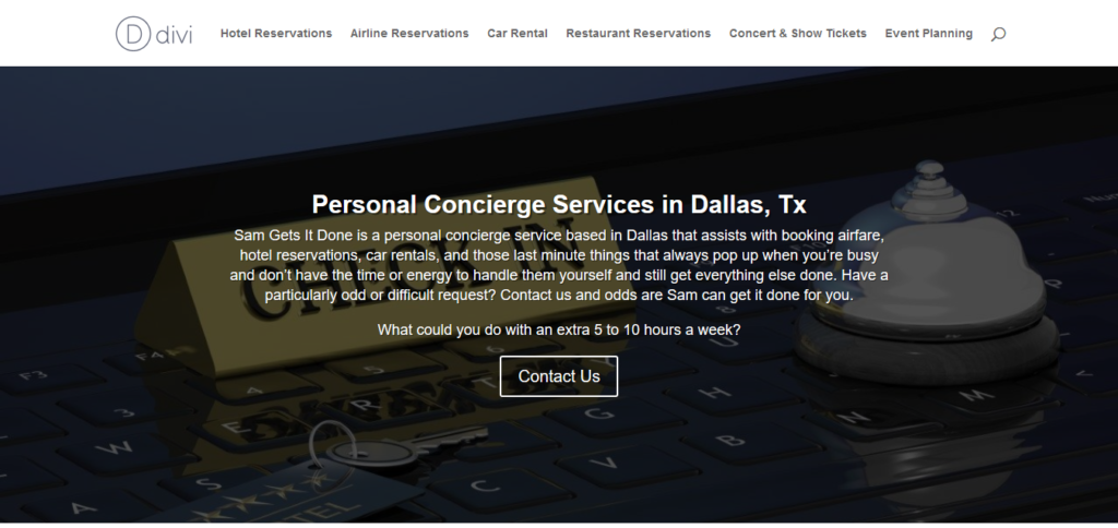 wordpress website developer dallas tx sam gets it done personal concierge service