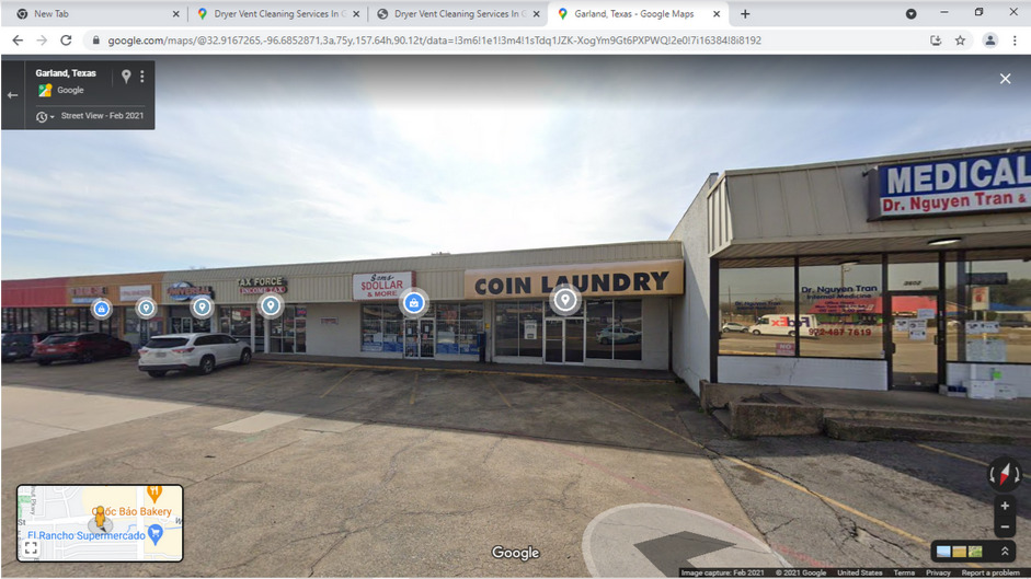 google street view of business listing that doesn't exist here - seo guide example of how to tell